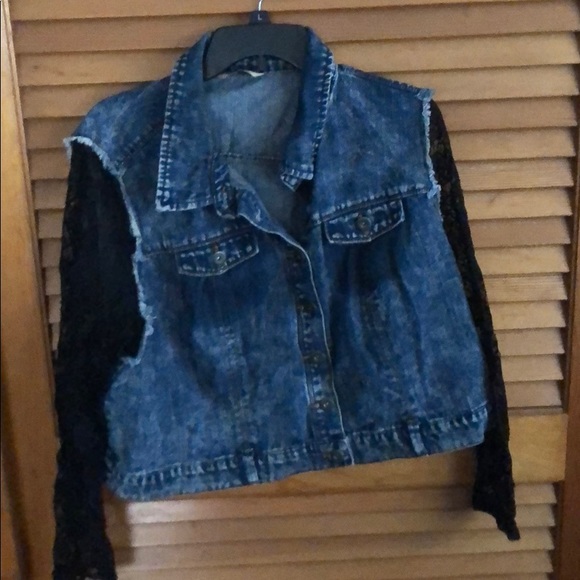 sexy jean jacket